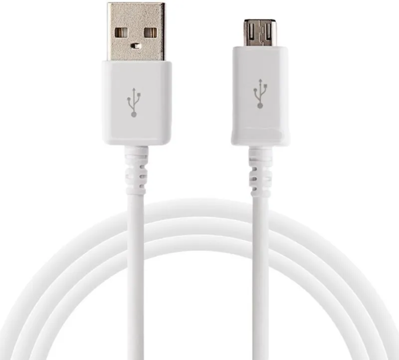 Kabel USB-A do Micro-USB 1 metr Biały
