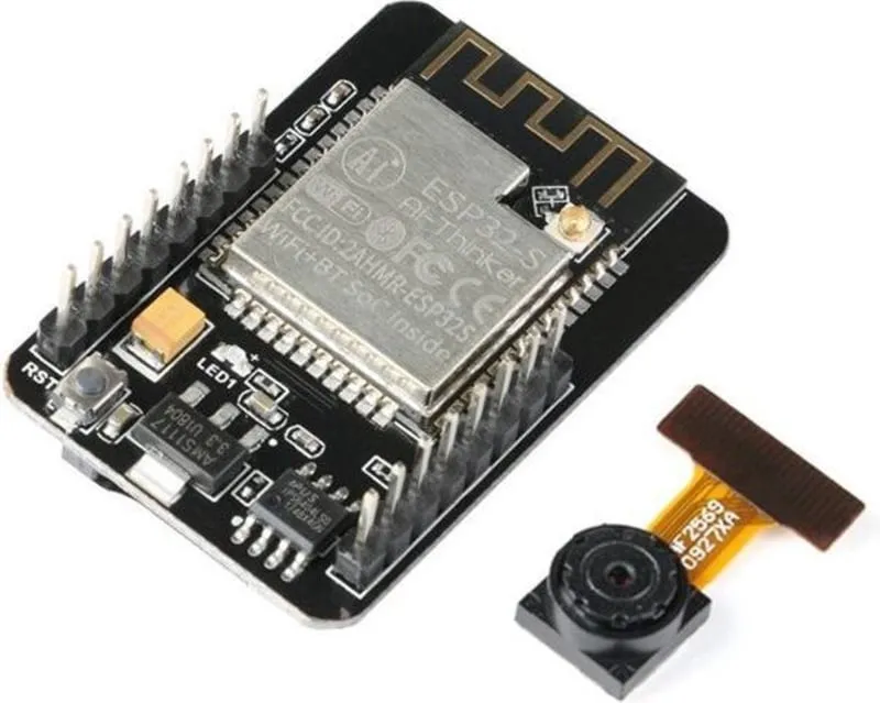 Płytka rozwojowa ESP32-CAM z kamerą, WiFi i Bluetooth