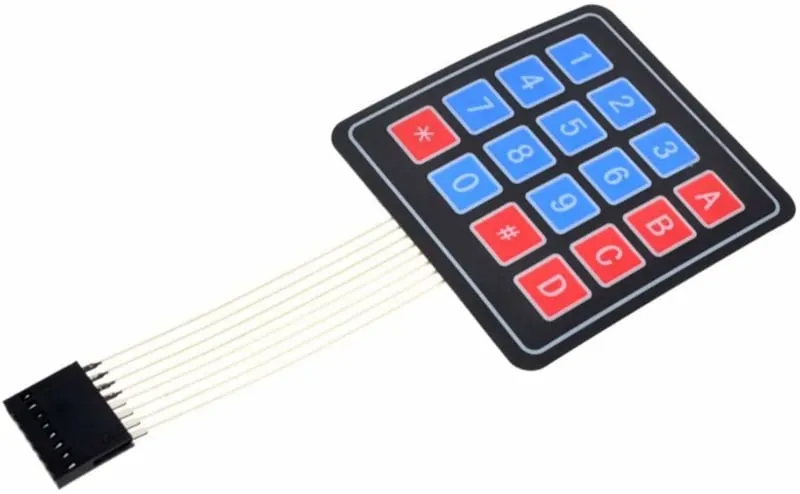 Przełącznik klawiatury membranowej 4x4 Matrix