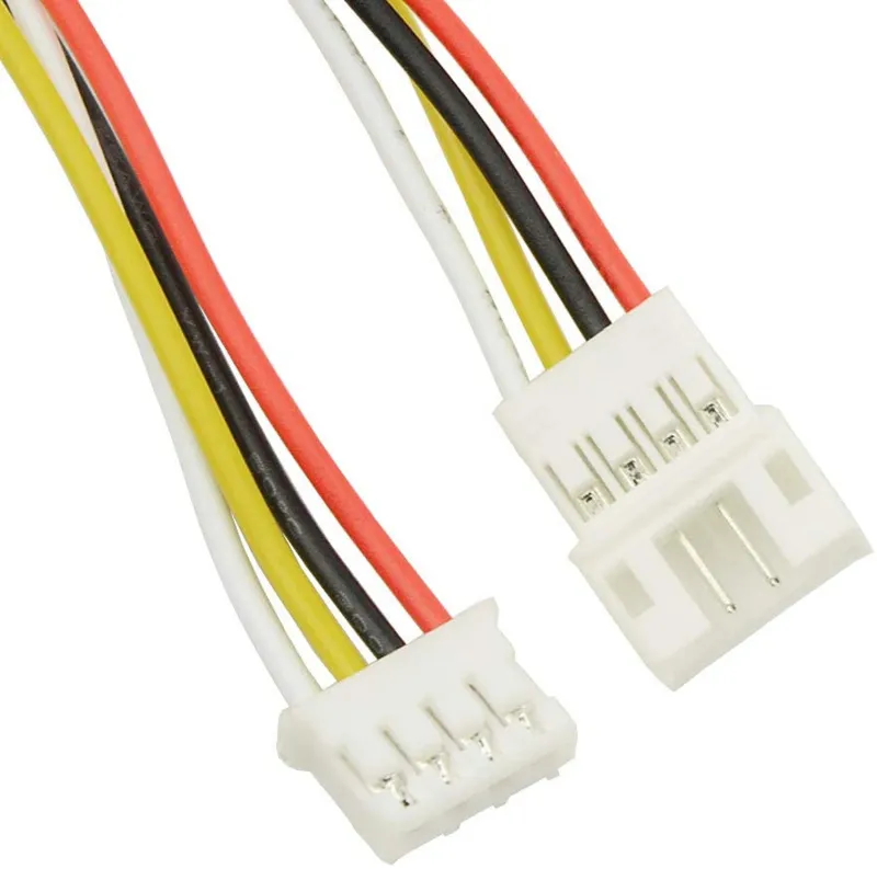 Zestaw złączy pigtail Micro JST PH 4 piny męski żeński
