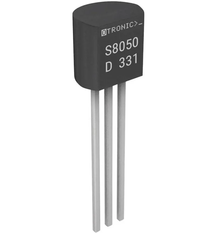 Tranzystor NPN S8050 D331 25V 0.5A 100MHz 1W TO-92