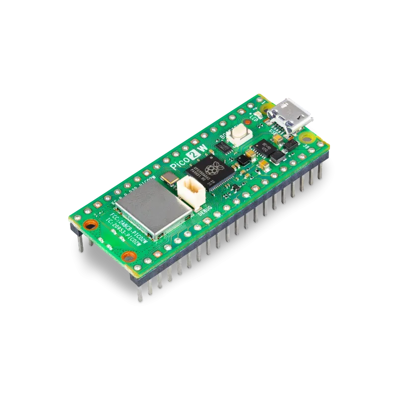 Raspberry Pi Pico 2WH z WiFi i wstępnie przylutowanymi headerami